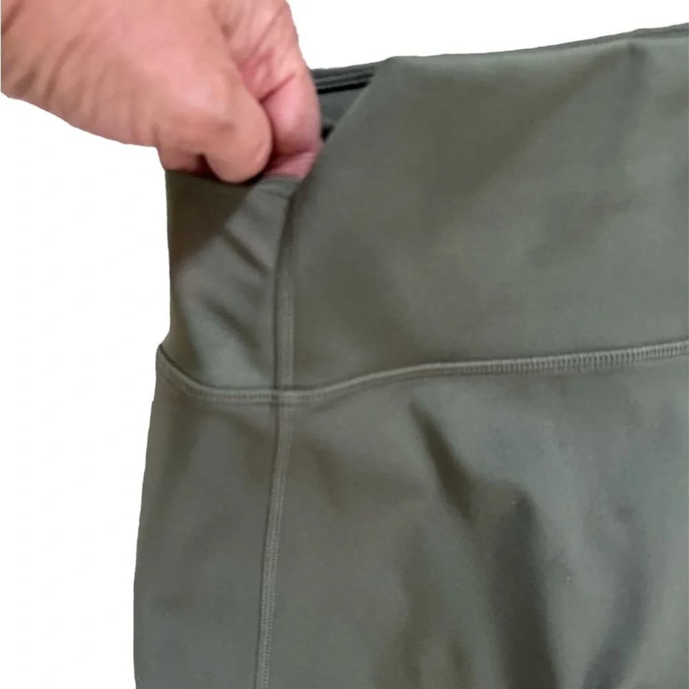 Motion365 by Fabletics‎ Utility Slate Green 7/8 Leggings Size: Small NWOT